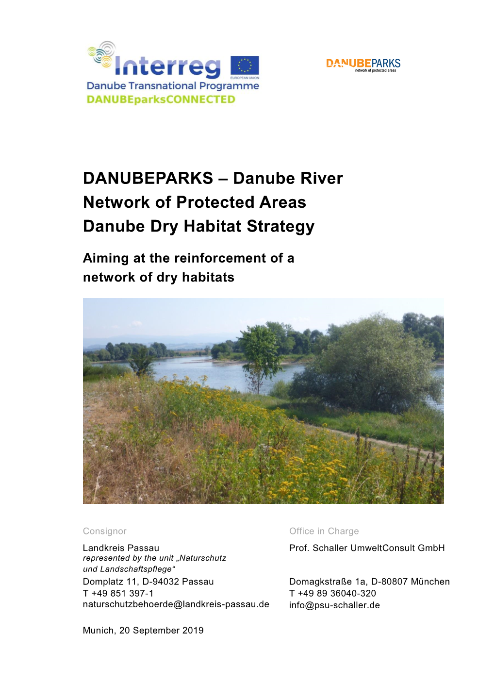 Danube Dry Habitat Corridor Strategy