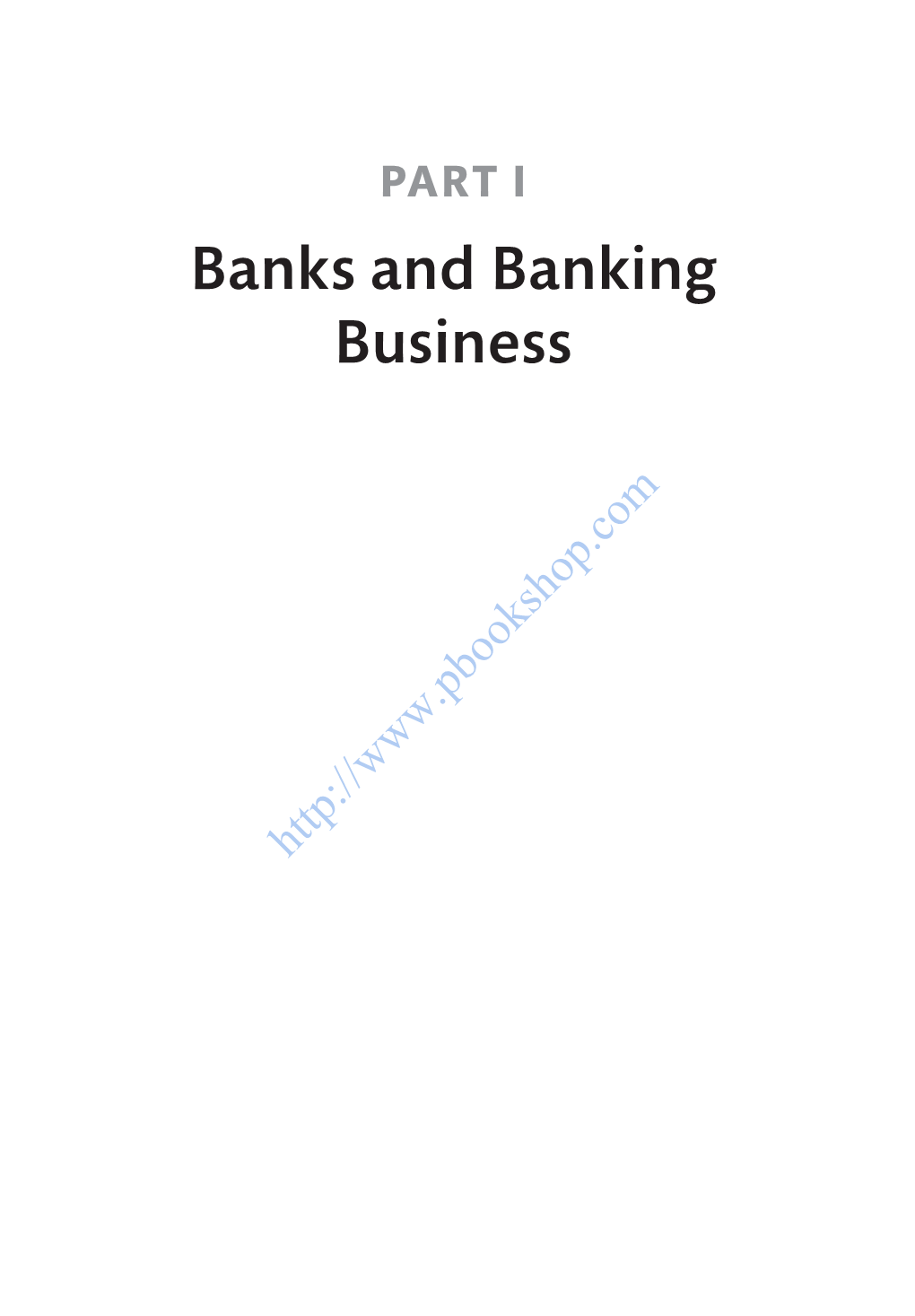 Banks and Banking Business