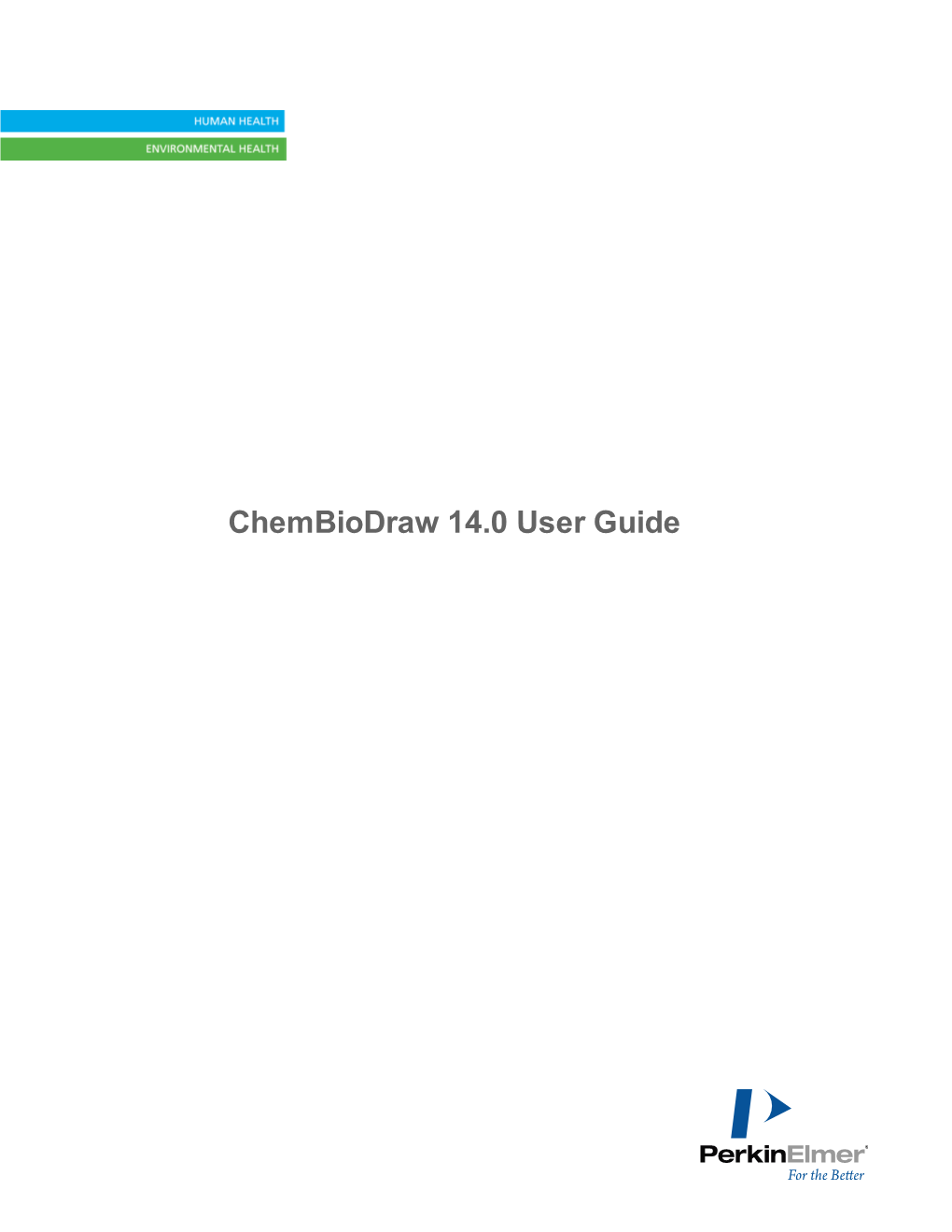 Chembiodraw V14 User Guide