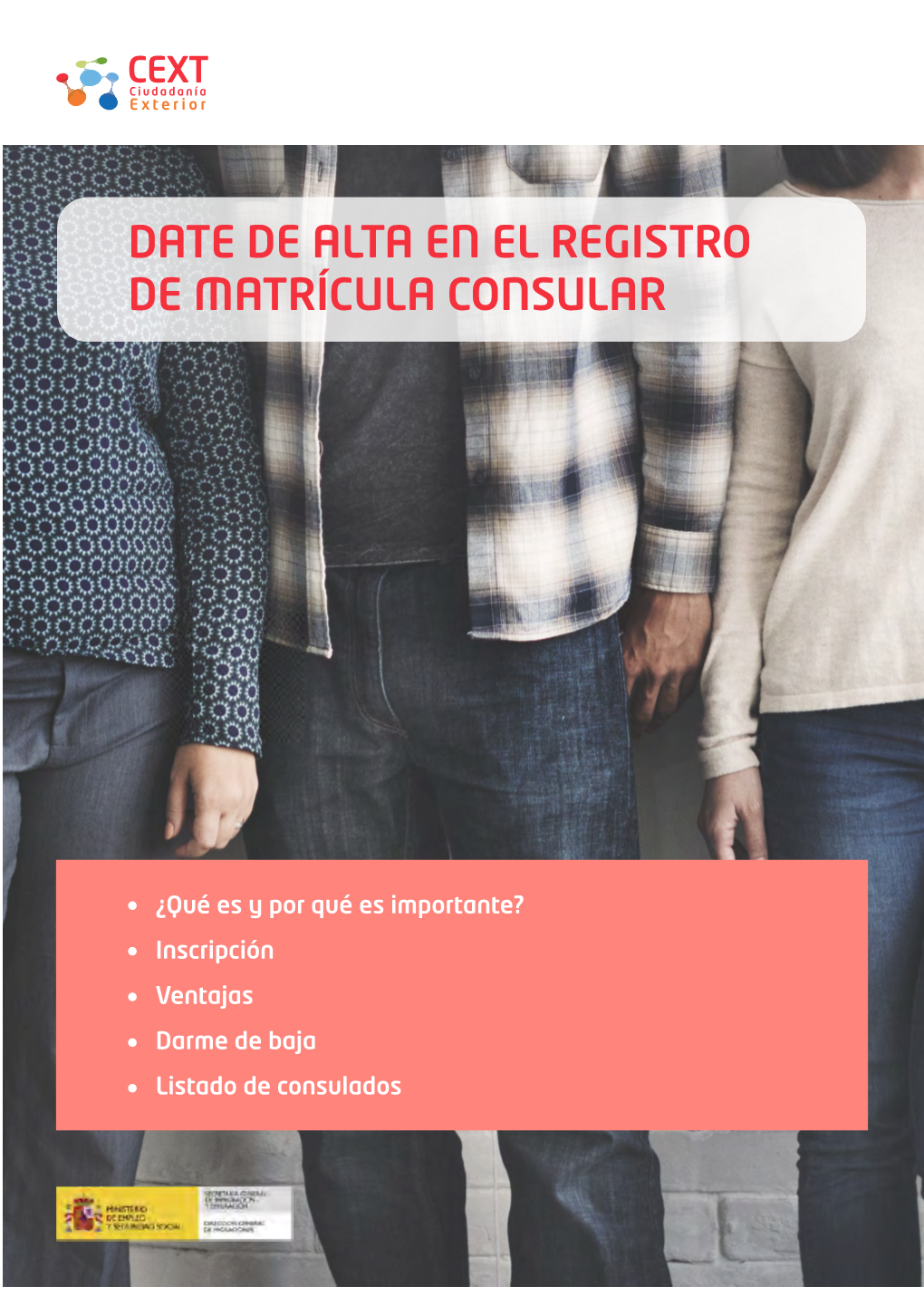 Date De Alta En El Registro De Matrícula Consular