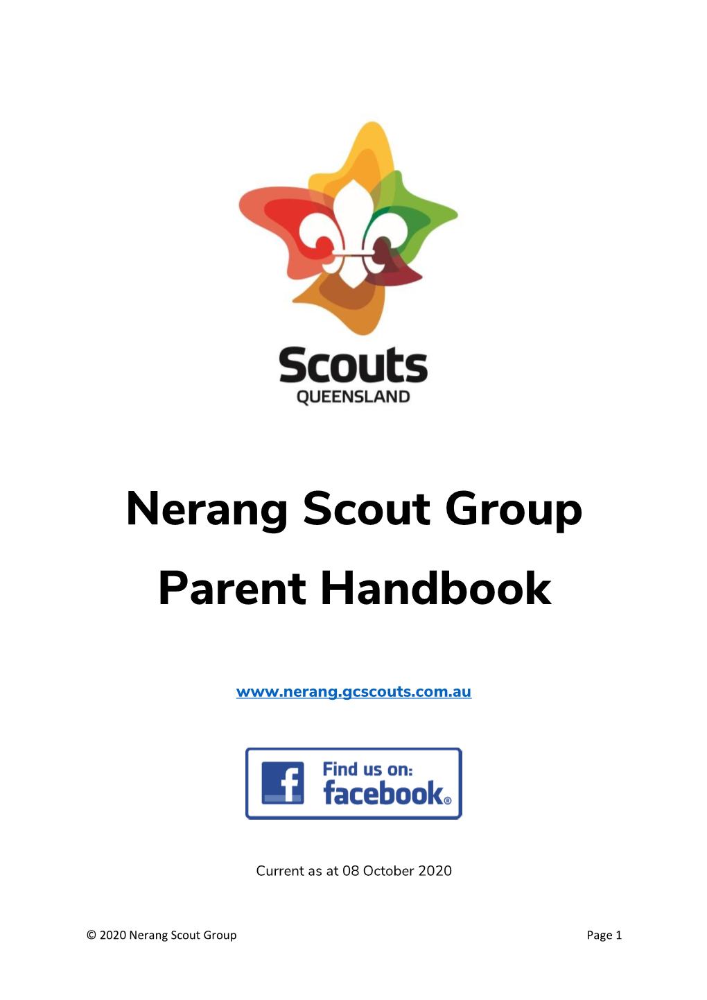 Nerang Scout Group Parent Handbook