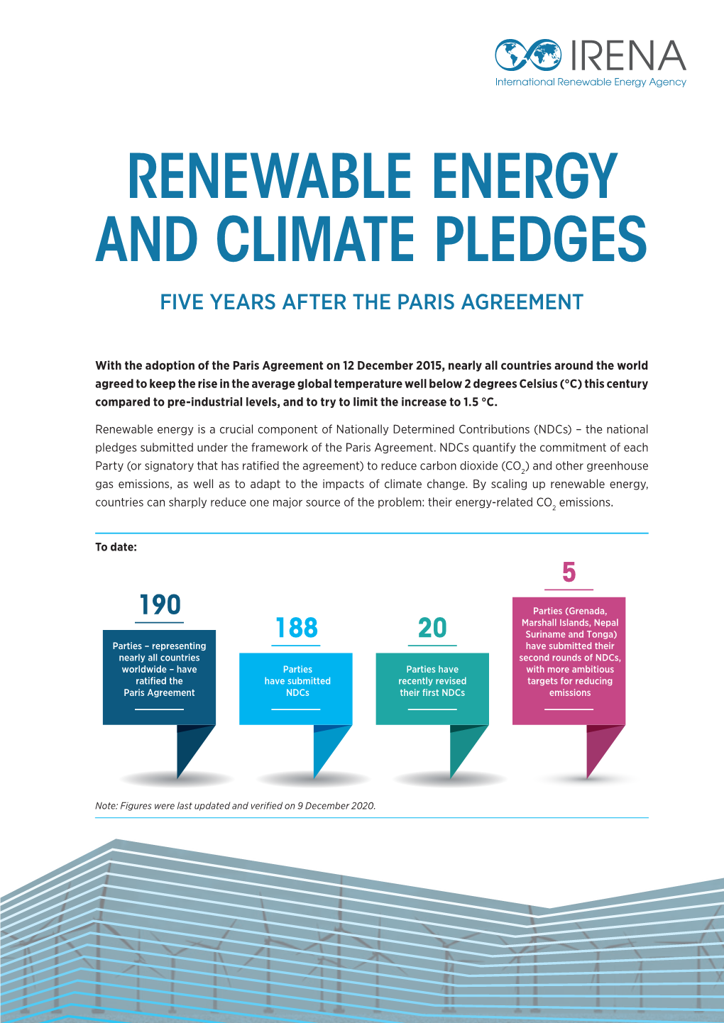 Renewable Energy and Climate Pledges: Five Years After the Paris Agreement, International Renewable Energy Agency, Abu Dhabi