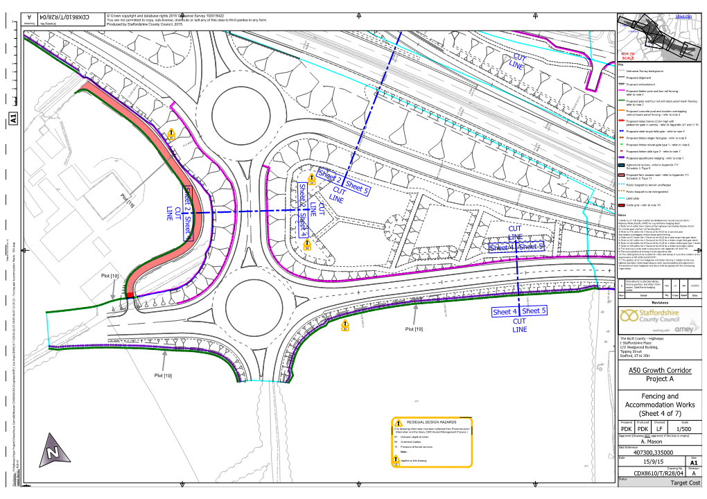 Fencing and Accommodation Works (Sheet 4 of 7)