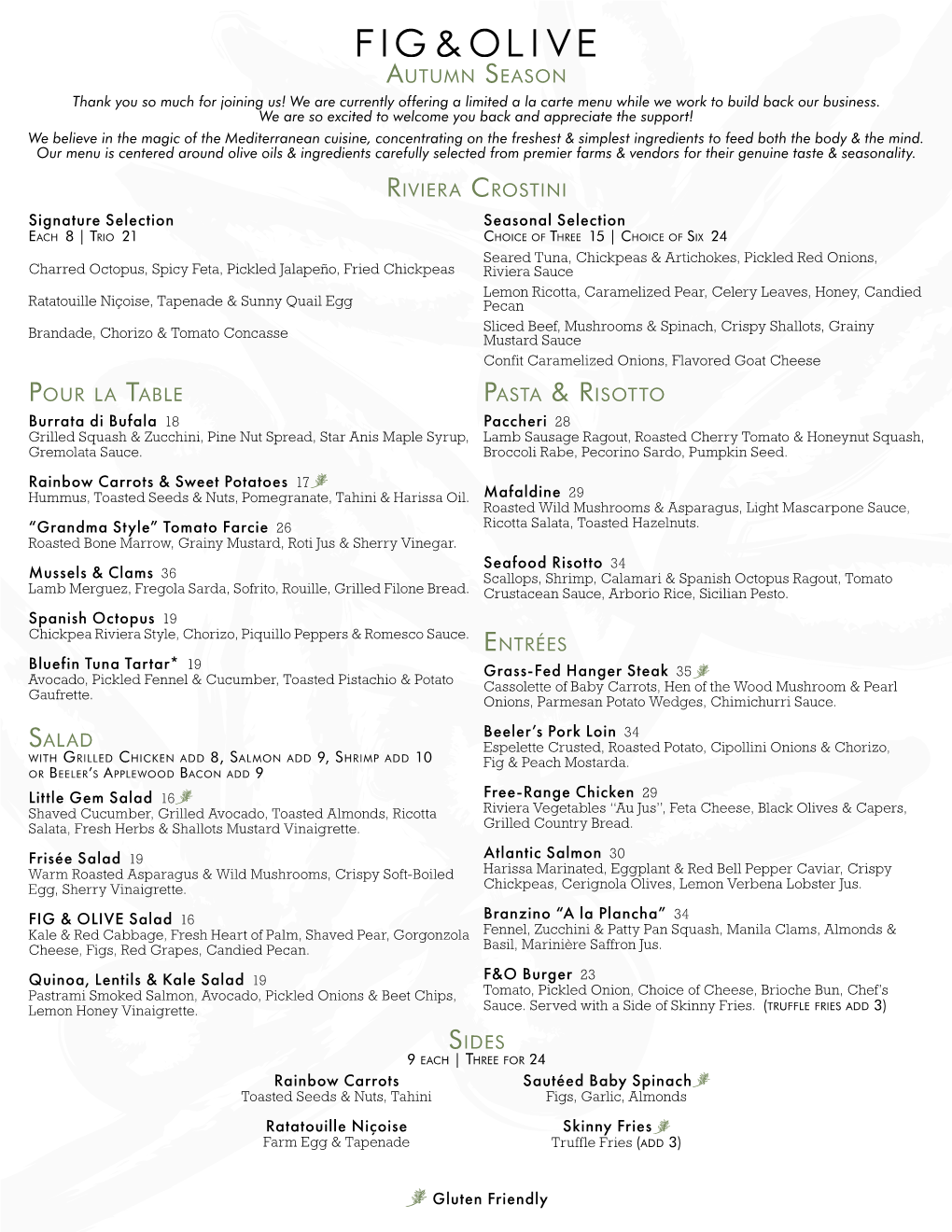 Meatpacking All Day Menu