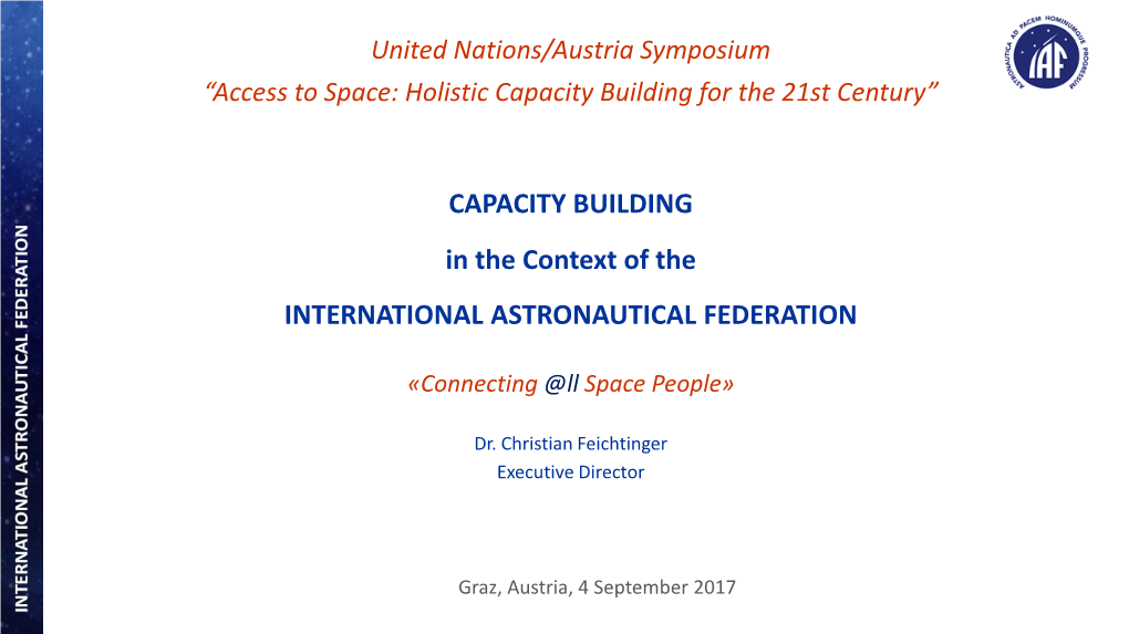 International Astronautical Federation