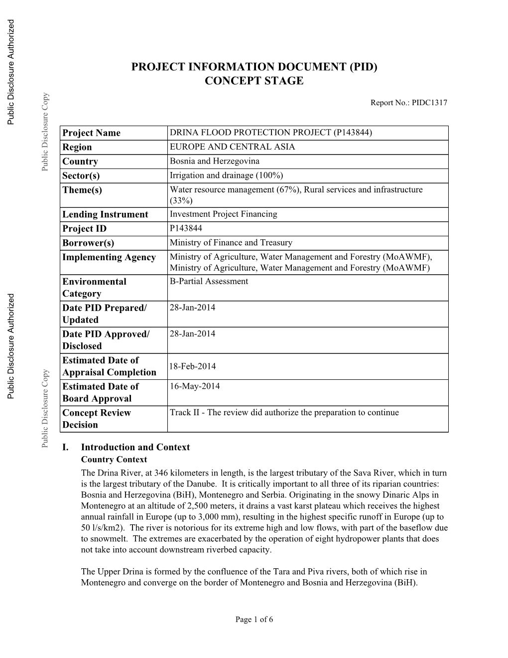 World Bank Document