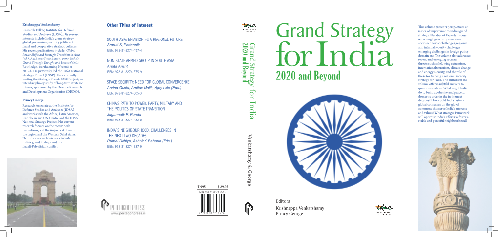 Grant Strategy for India 2020 and Beyond