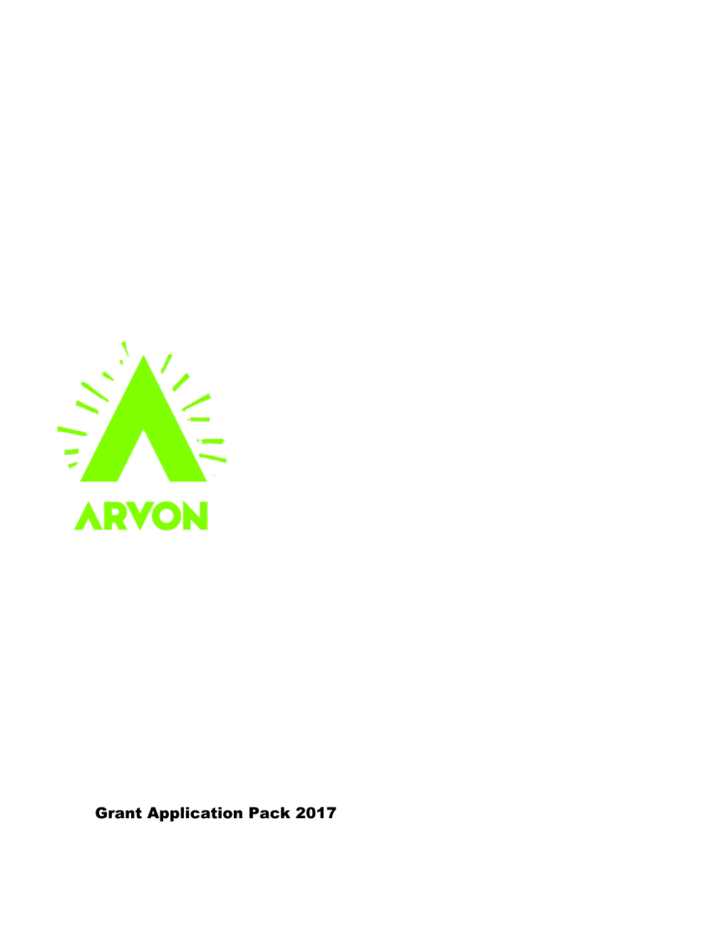 Arvon Grants for Writers 2011