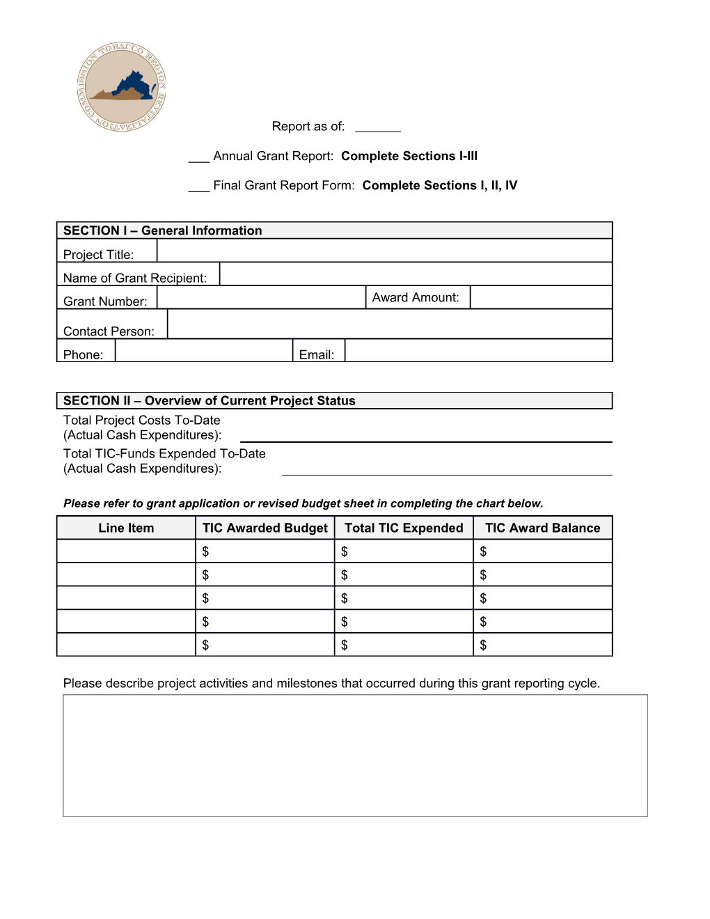 Tobacco Indemnification and Community Revitalization Commission s1