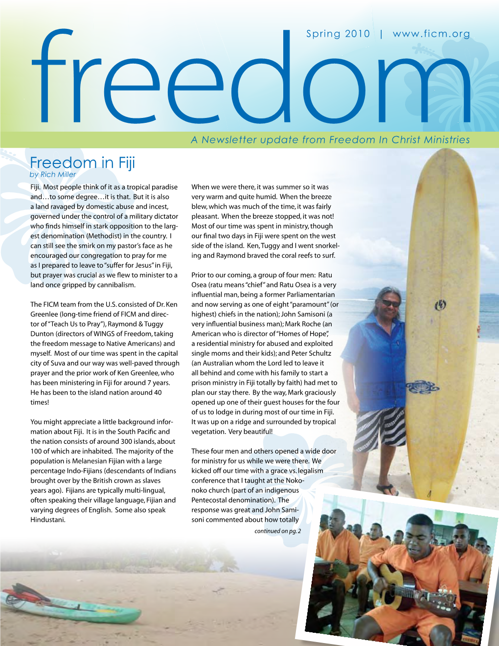 Freedom in Fiji by Rich Miller Fiji