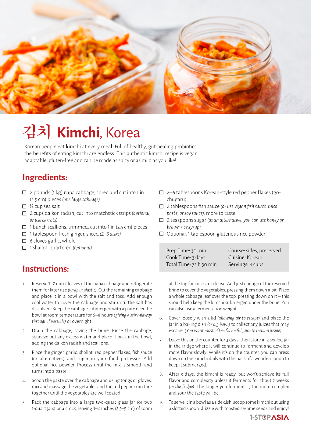 Kimchi, Korea Korean People Eat Kimchi at Every Meal