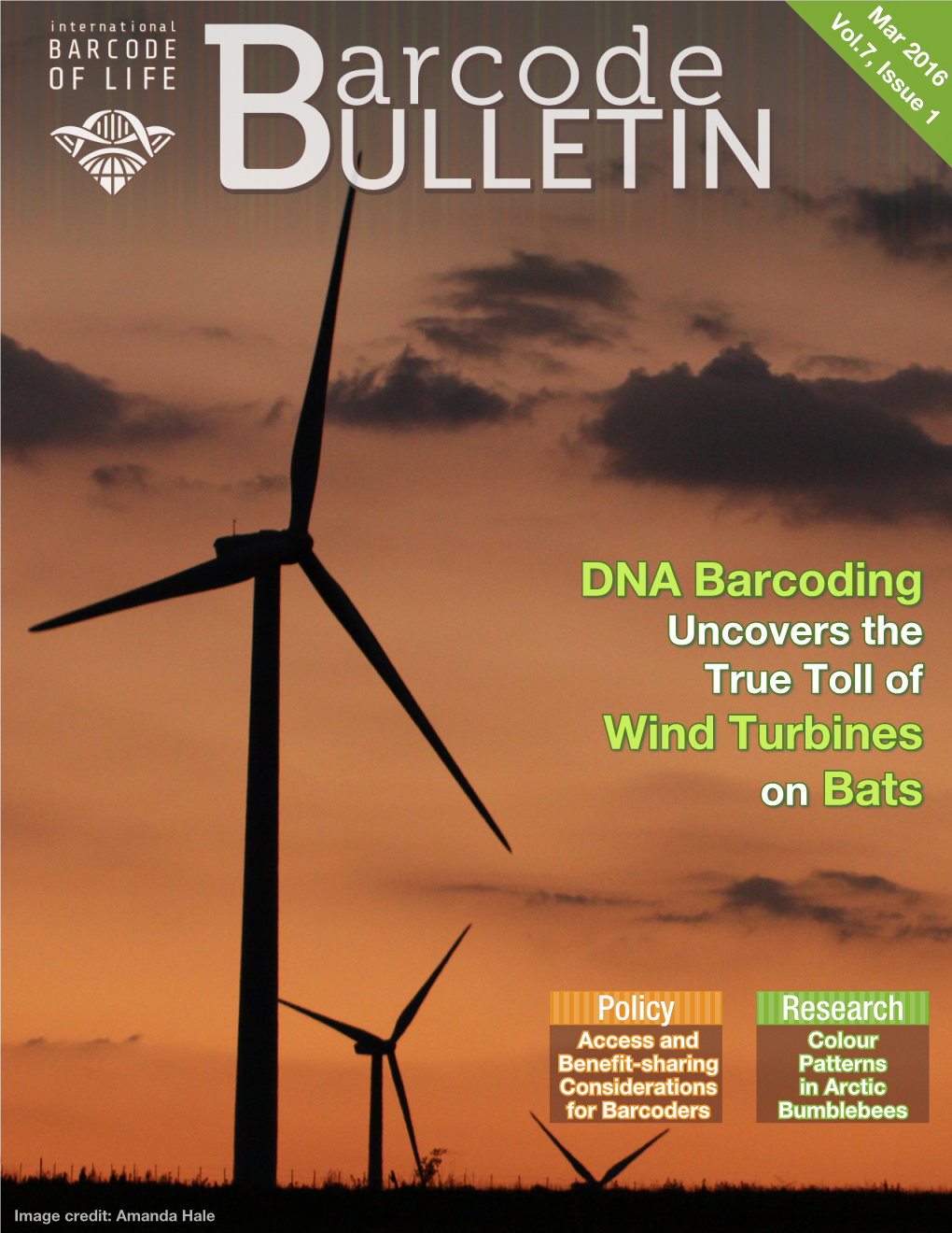 DNA Barcoding Wind Turbines on Bats