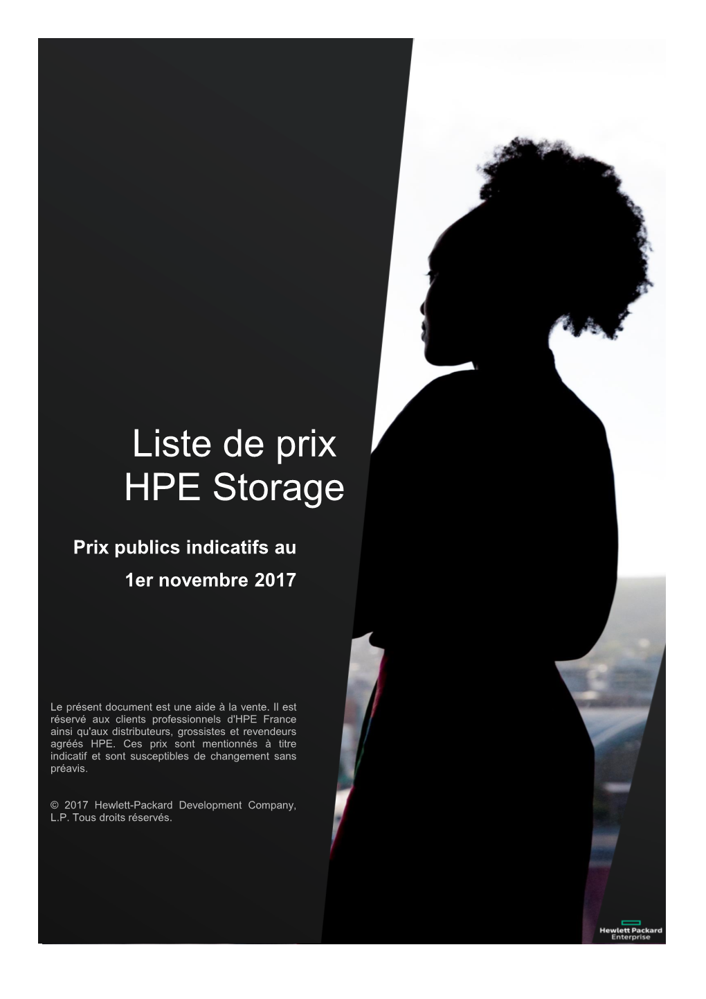 Liste De Prix HPE Storage