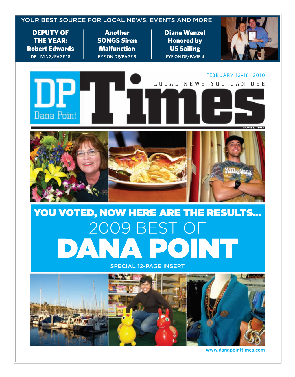 2009 BEST of DANA POINT SPECIAL 12-Page INSERT