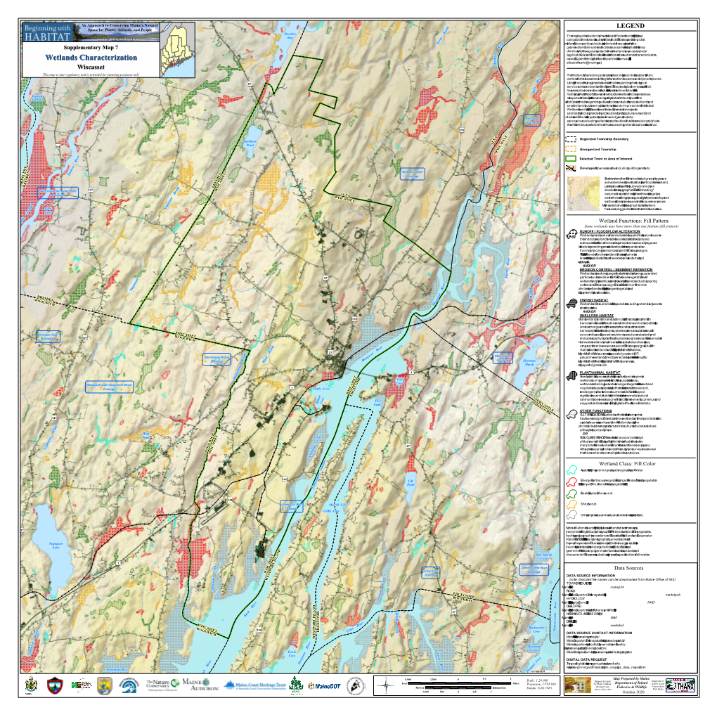 Wetlands Characterization Drainage E H Elizabeth.Hertz@M a Ine.Gov)