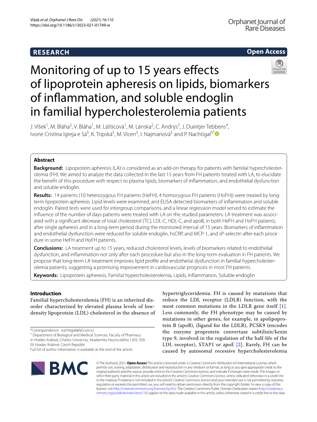 Monitoring of up to 15 Years Effects of Lipoprotein Apheresis on Lipids
