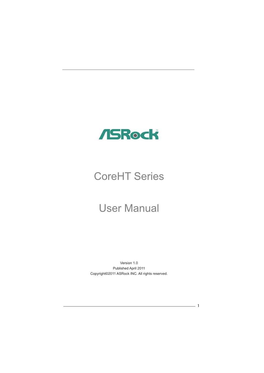 Nettop Coreht Series User Manual.Indd