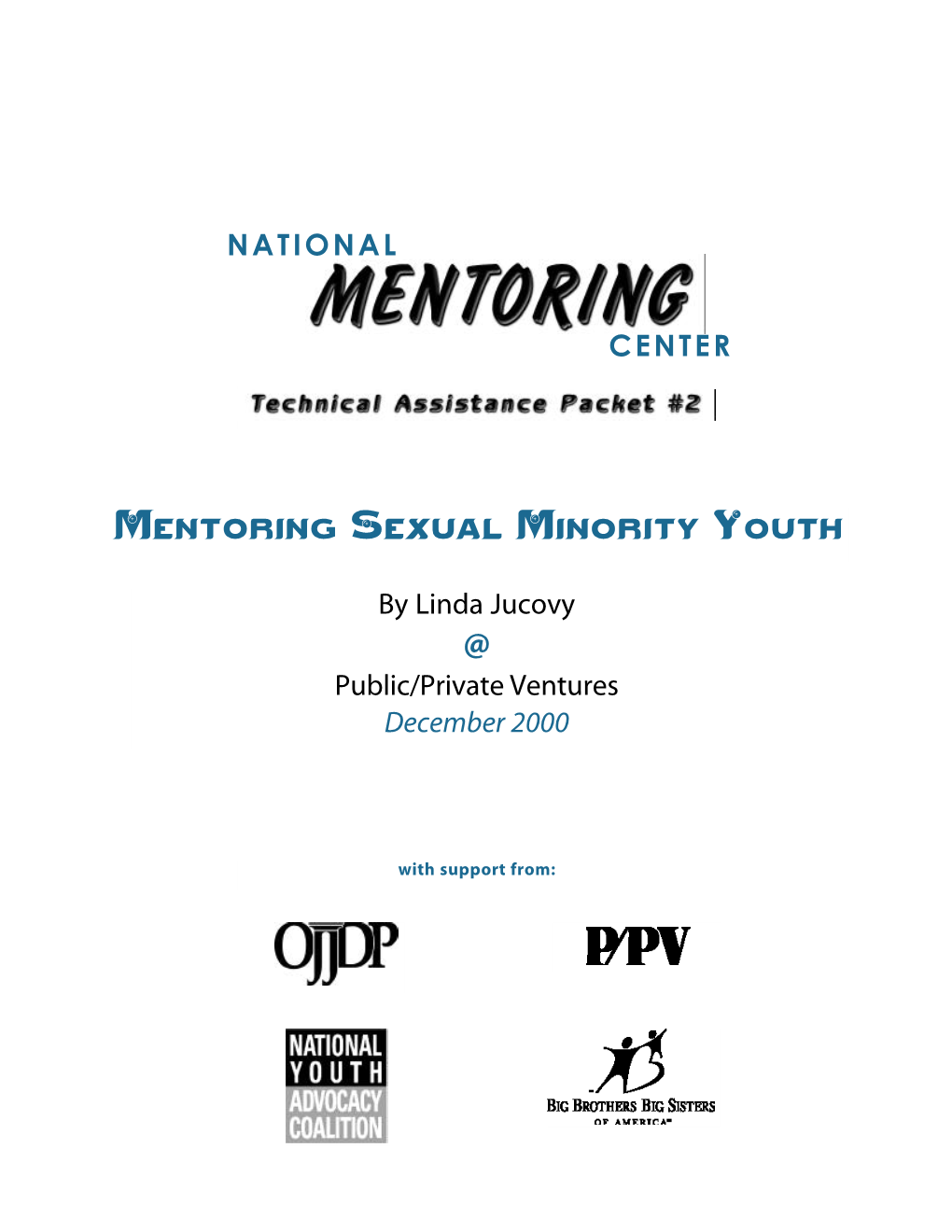Mentoring Sexual Minority Youth