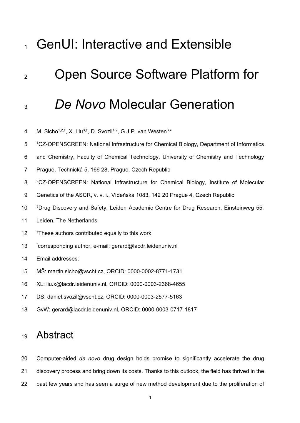 Open Source Software Platform For