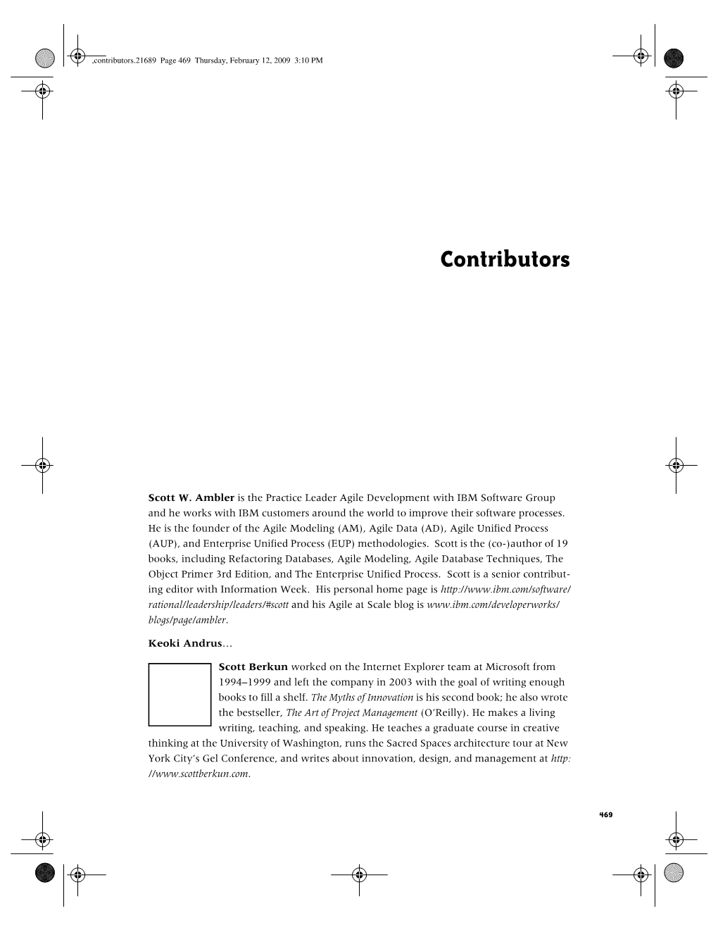 Contributors.21689 Page 469 Thursday, February 12, 2009 3:10 PM