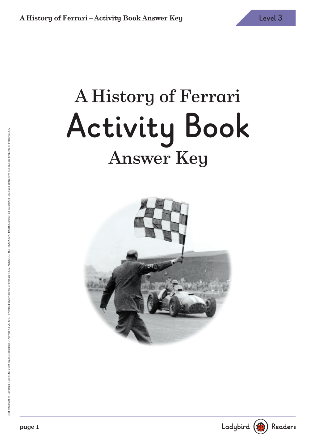 Activity Book Answer Key Level 3