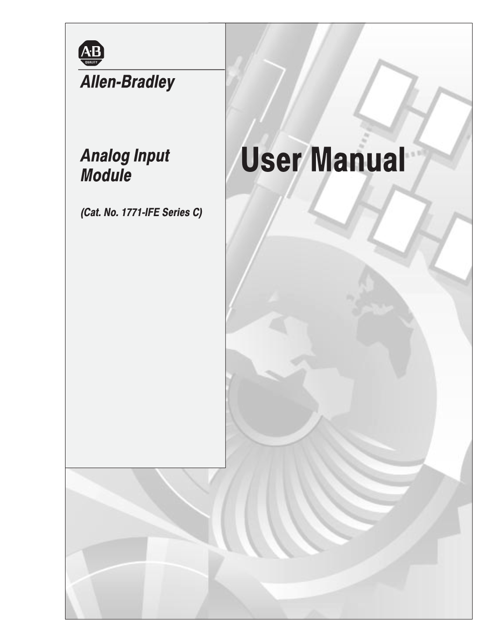 1771-6.5.115, Analog Input Module, User Manual