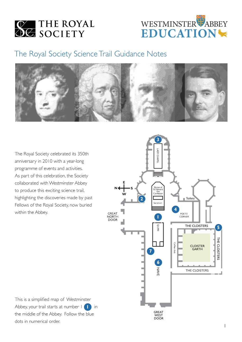 The Royal Society Science Trail Guidance Notes