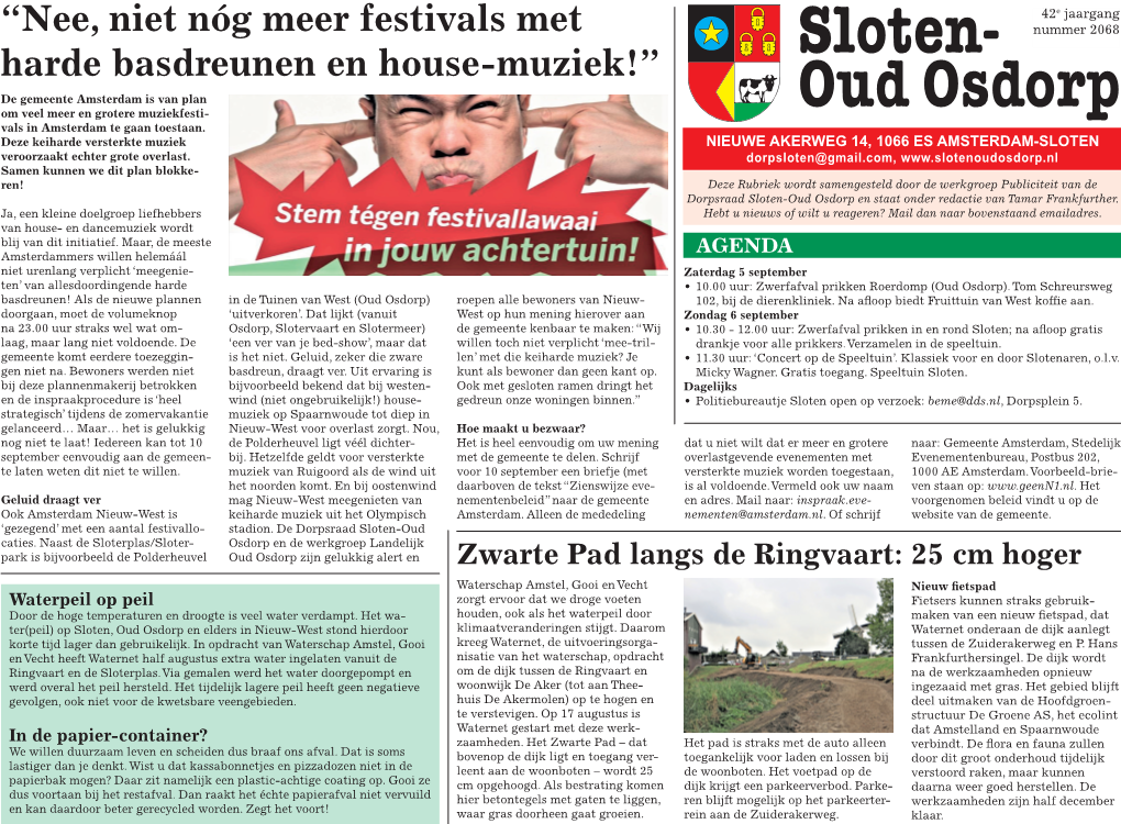 “Nee, Niet Nóg Meer Festivals Met Harde