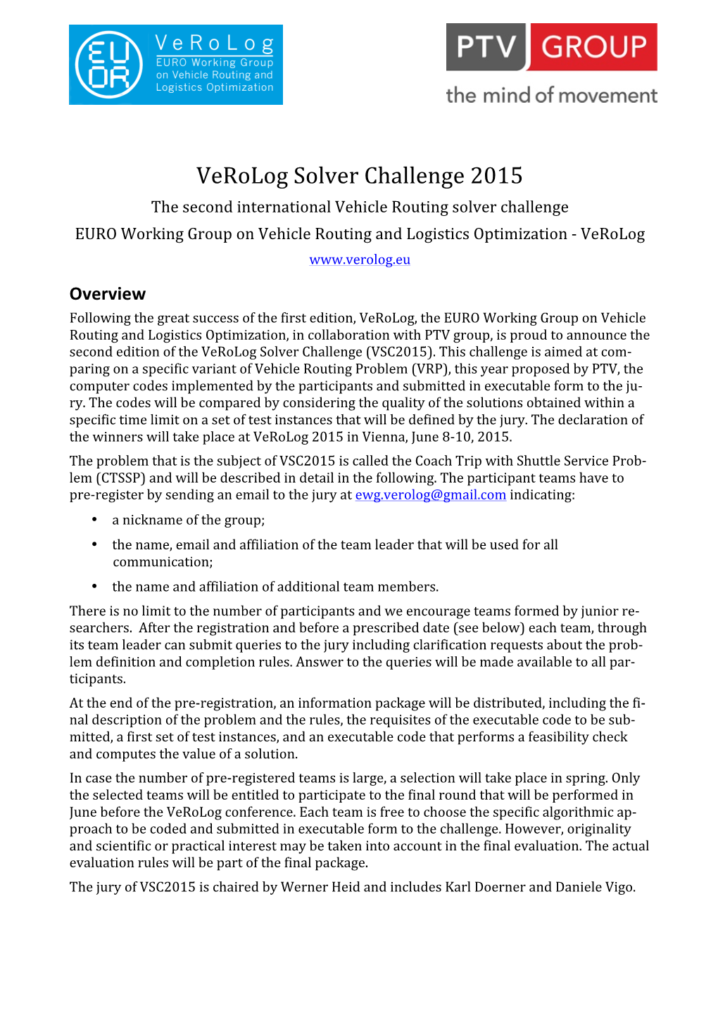 Call Verolog Solver Challenge 2015 Final