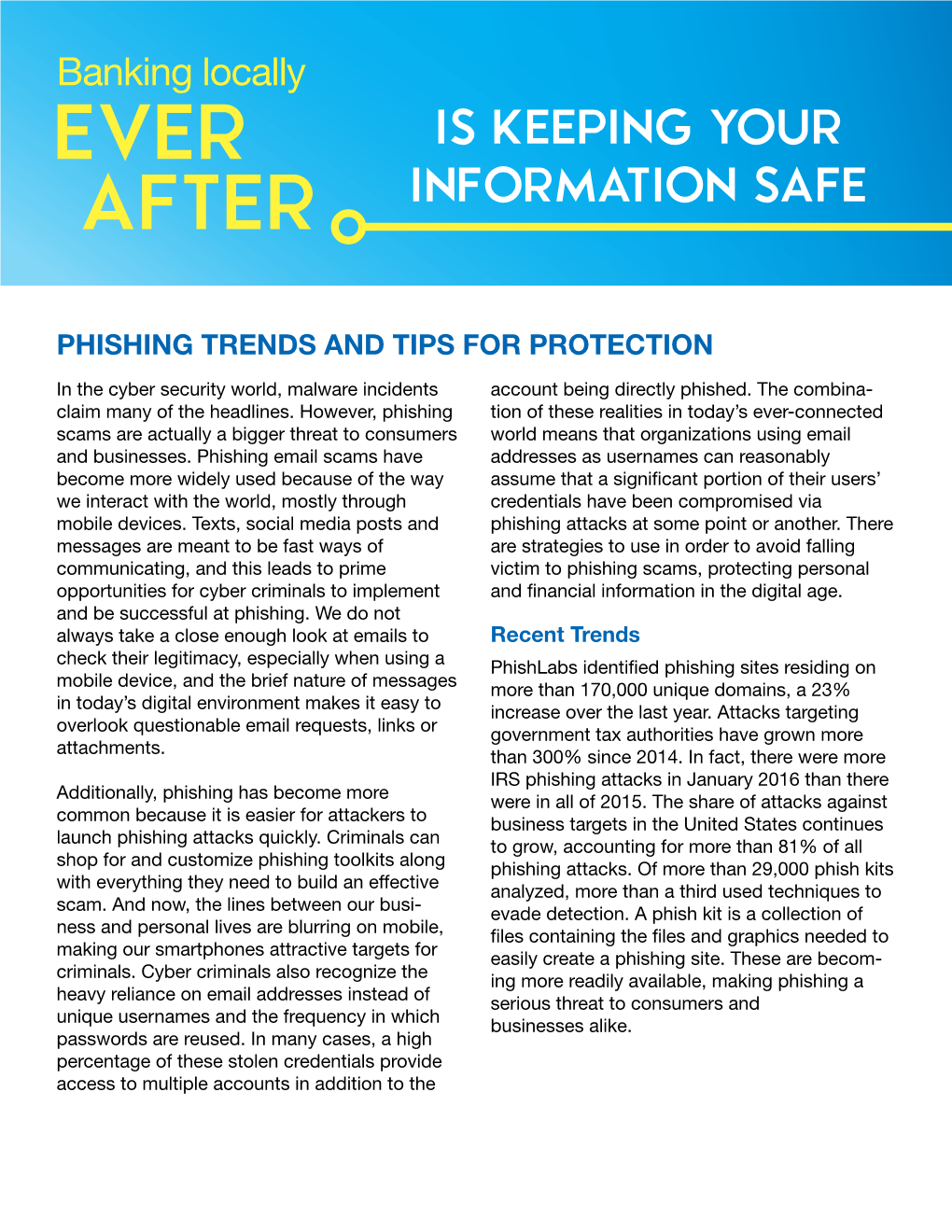 Phishing Trends and Tips for Protection