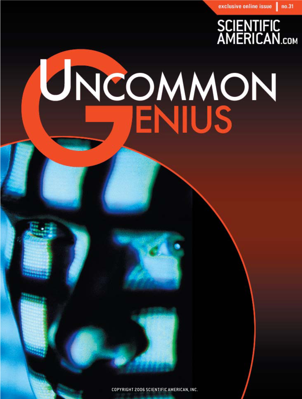 UNCOMMON GENIUS Exclusive Online Issue No