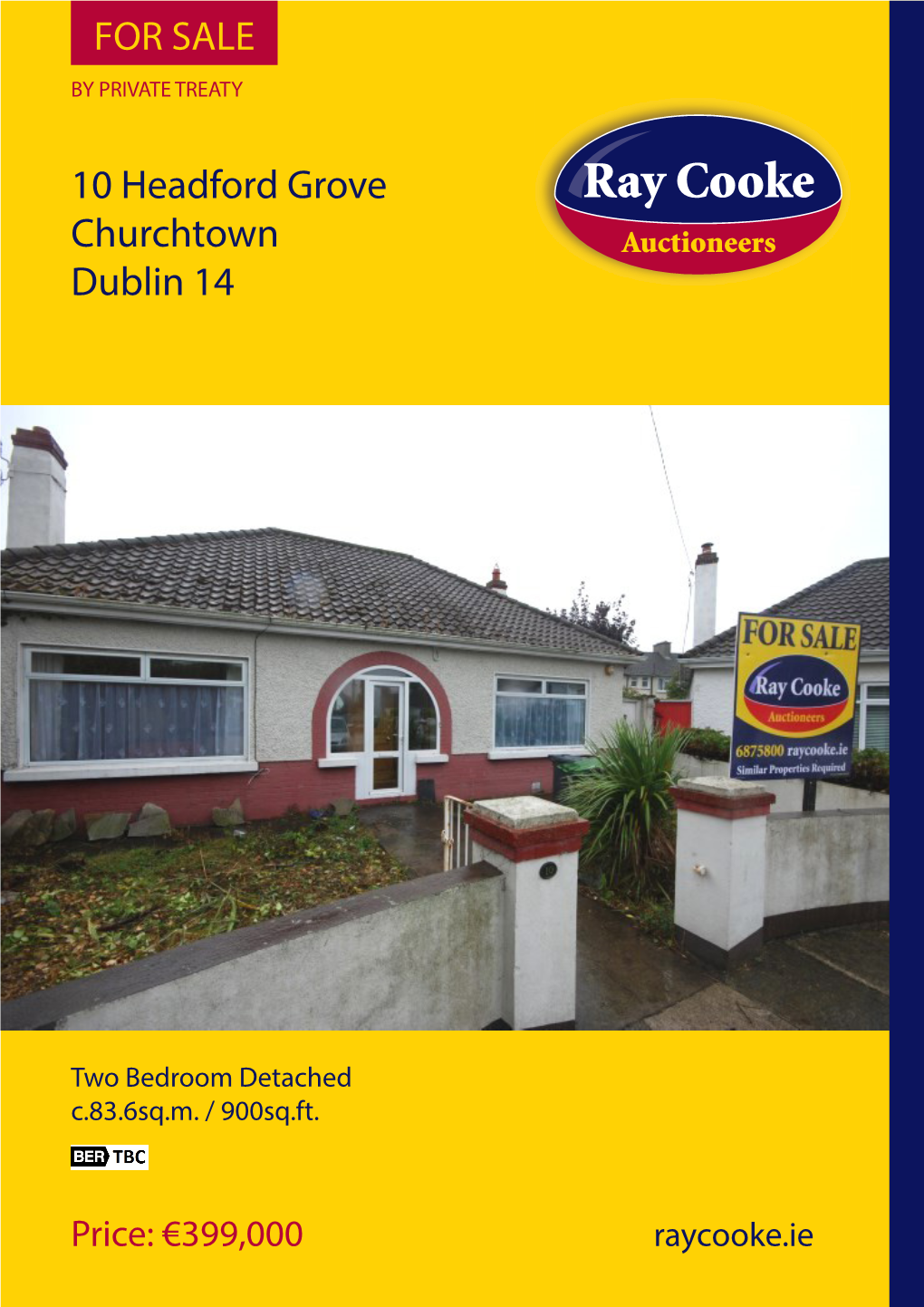 10 Headford Grove Churchtown Dublin 14 for SALE