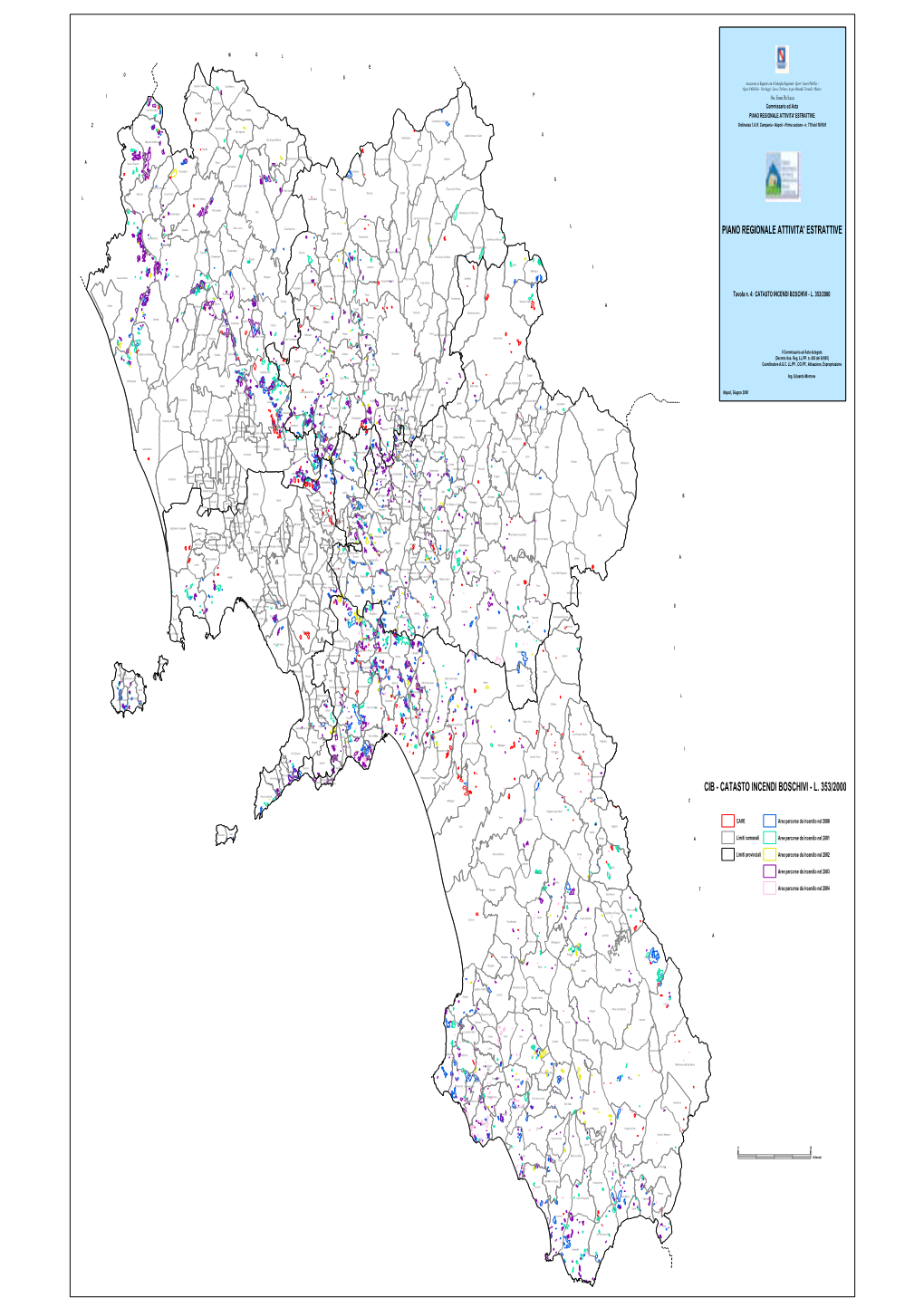 Cib - Catasto Incendi Boschivi - L
