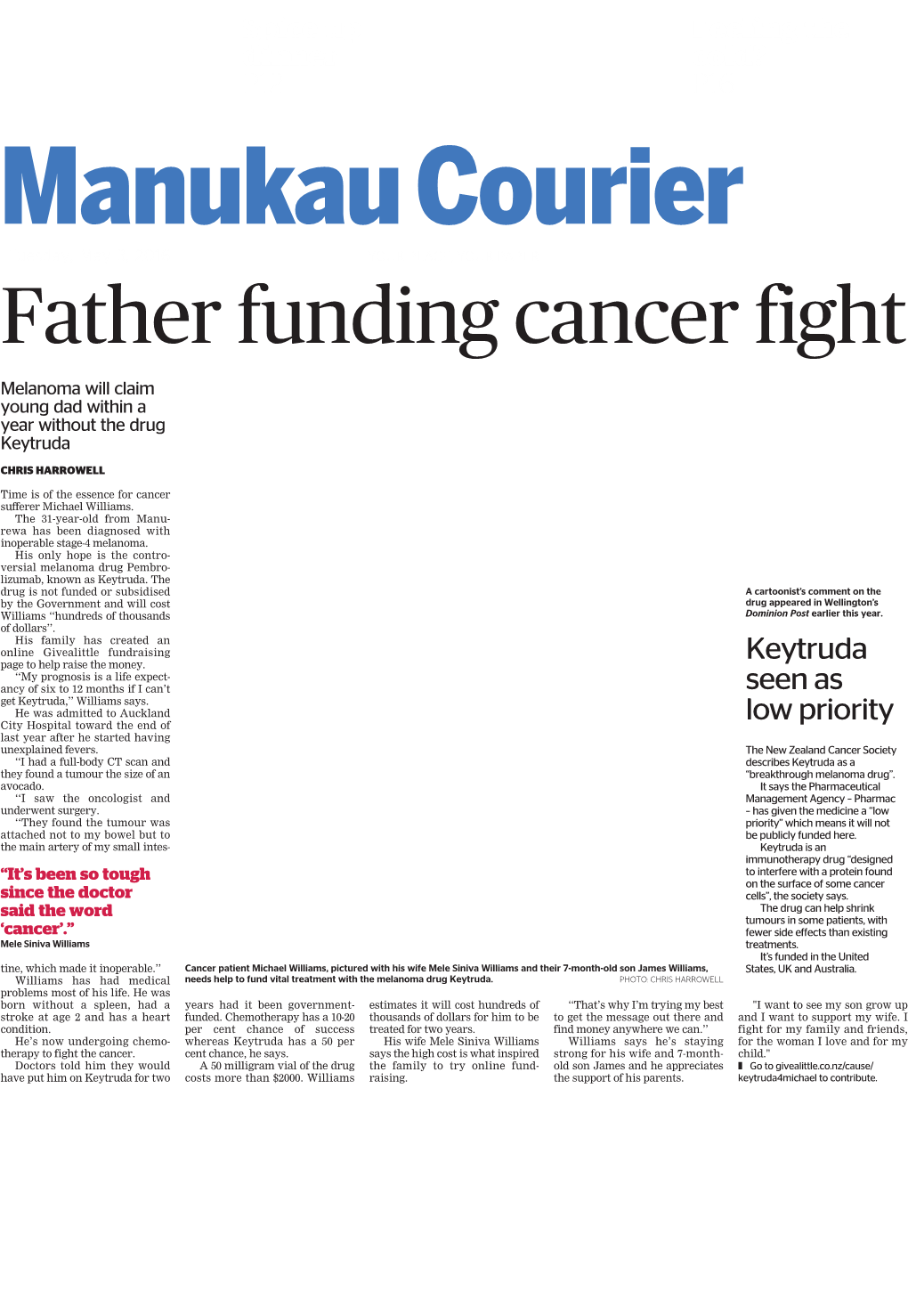 Father Funding Cancer Fight