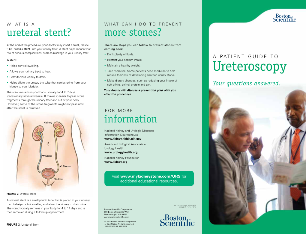 Ureteroscopy Patient Education Brochure