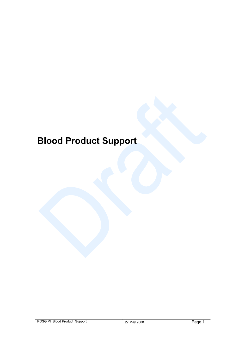 Chapter 4 Blood Product and Cytokine Support