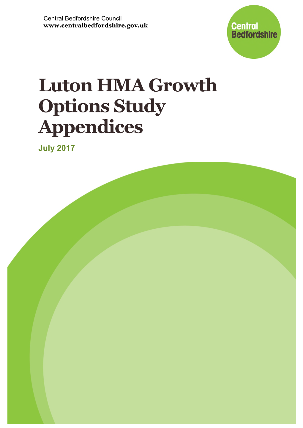 Luton HMA Growth Options Study Appendices July 2017