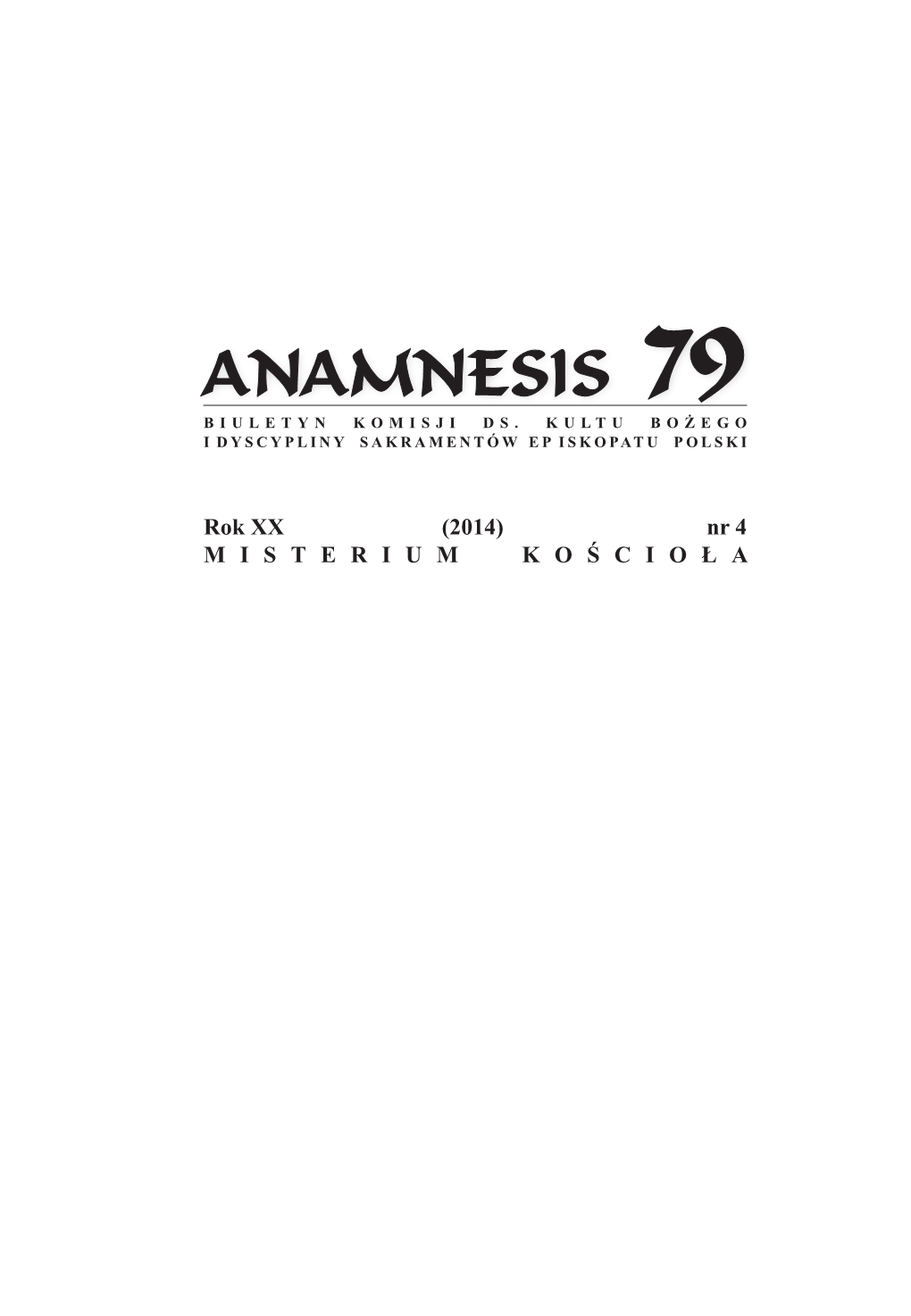 Anamnesis 79