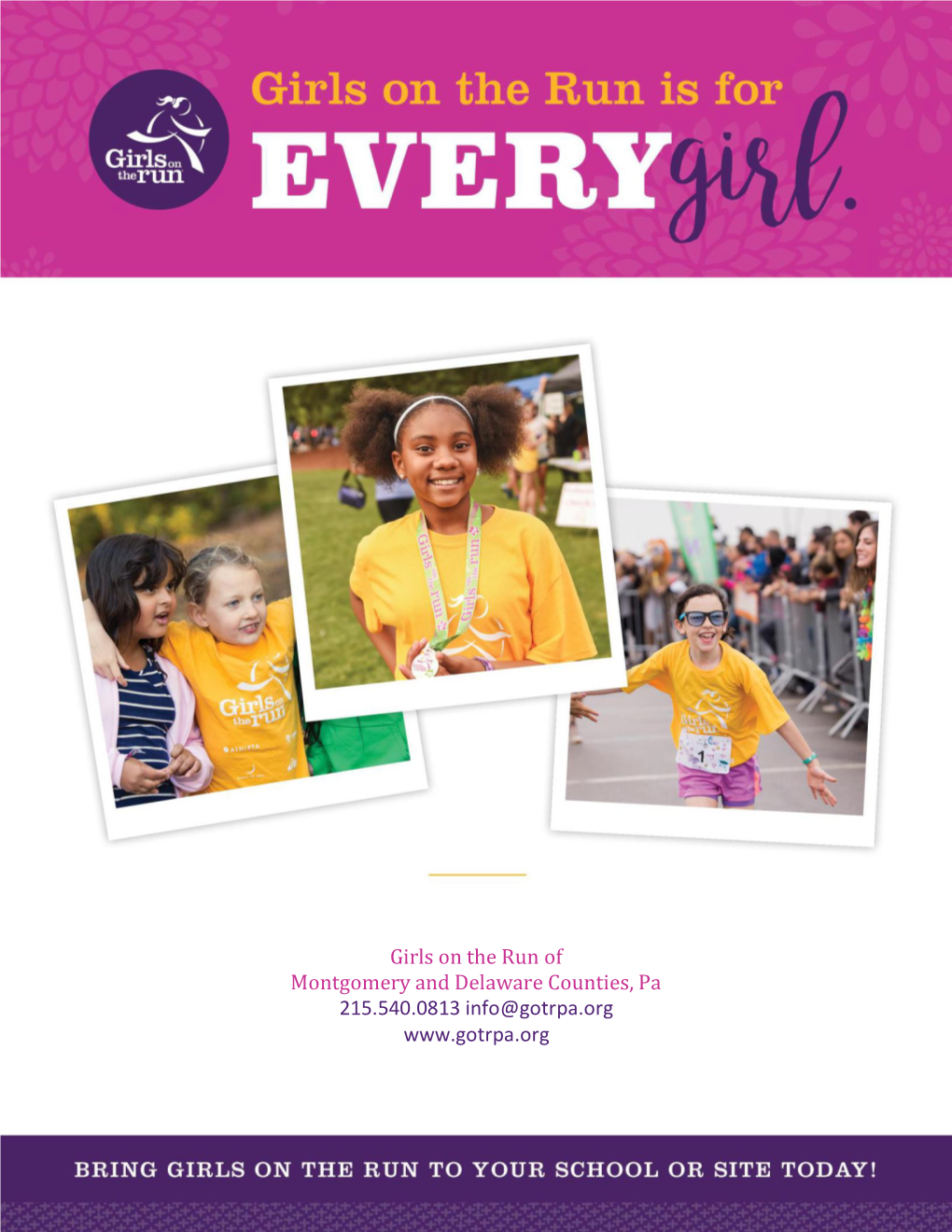 Girls on the Run: Coaches