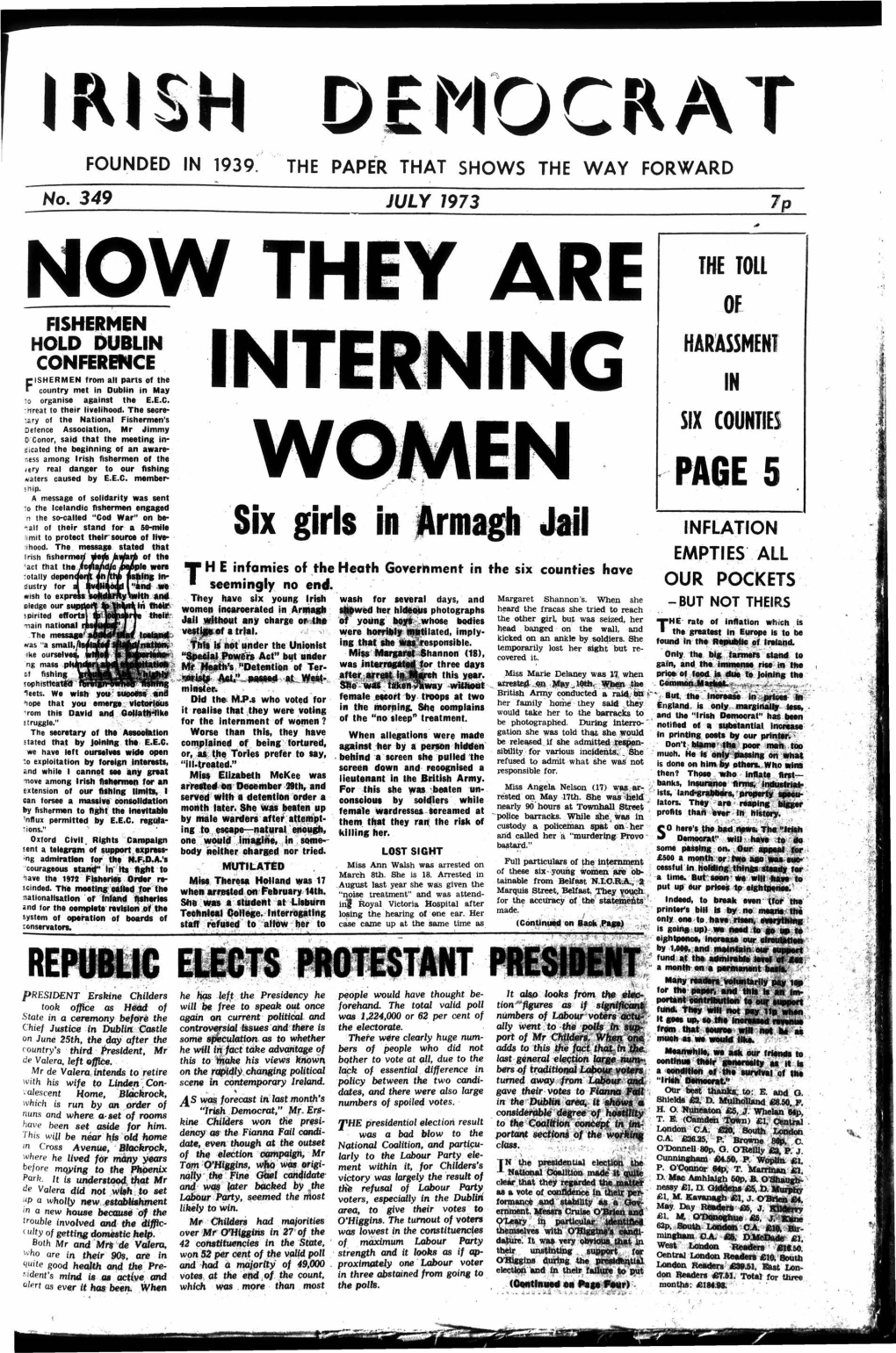 Six Girls in Armagh Jail Lihood