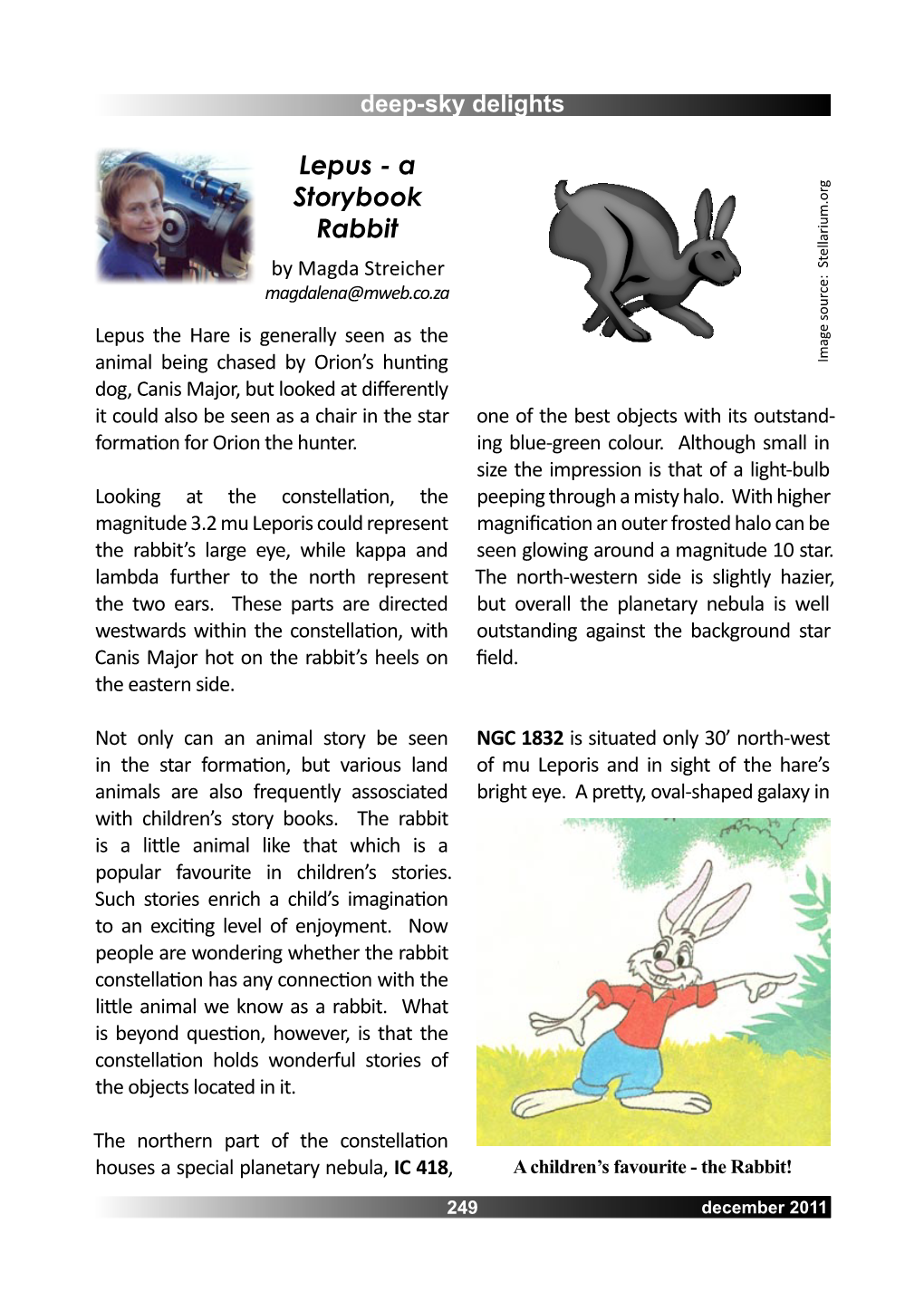 Lepus - a Storybook Rabbit by Magda Streicher Magdalena@Mweb.Co.Za