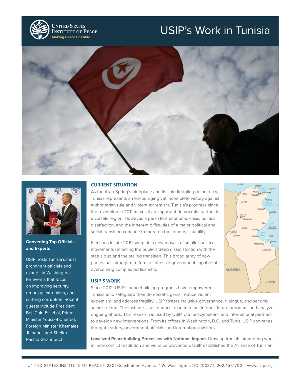 USIP's Work in Tunisia