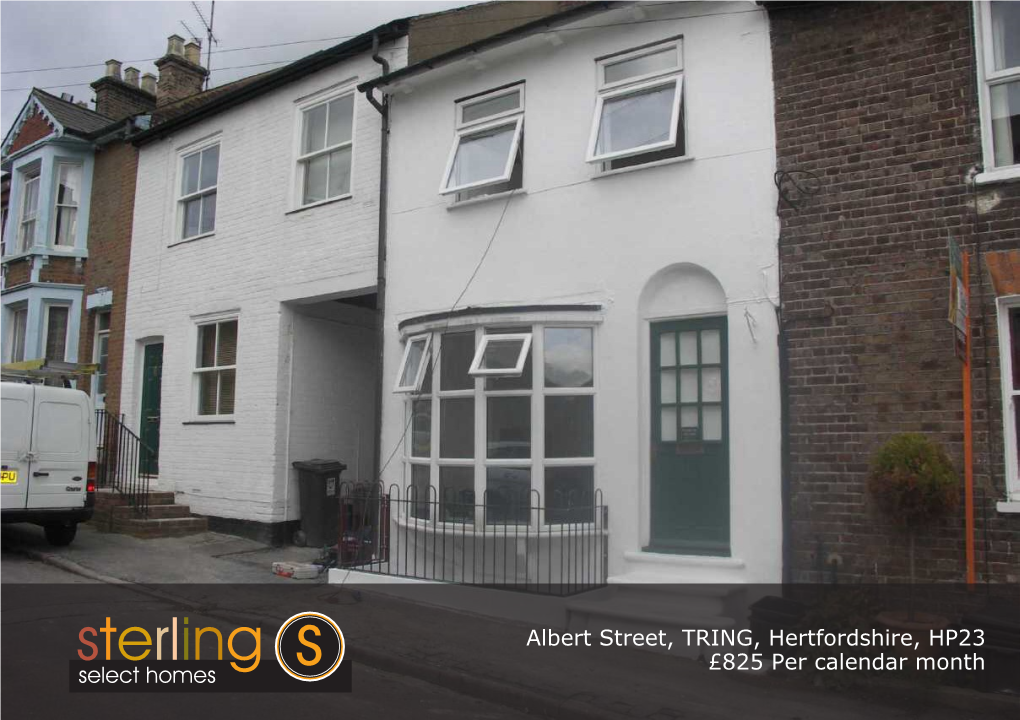 Albert Street, TRING, Hertfordshire, HP23 £825 Per Calendar Month