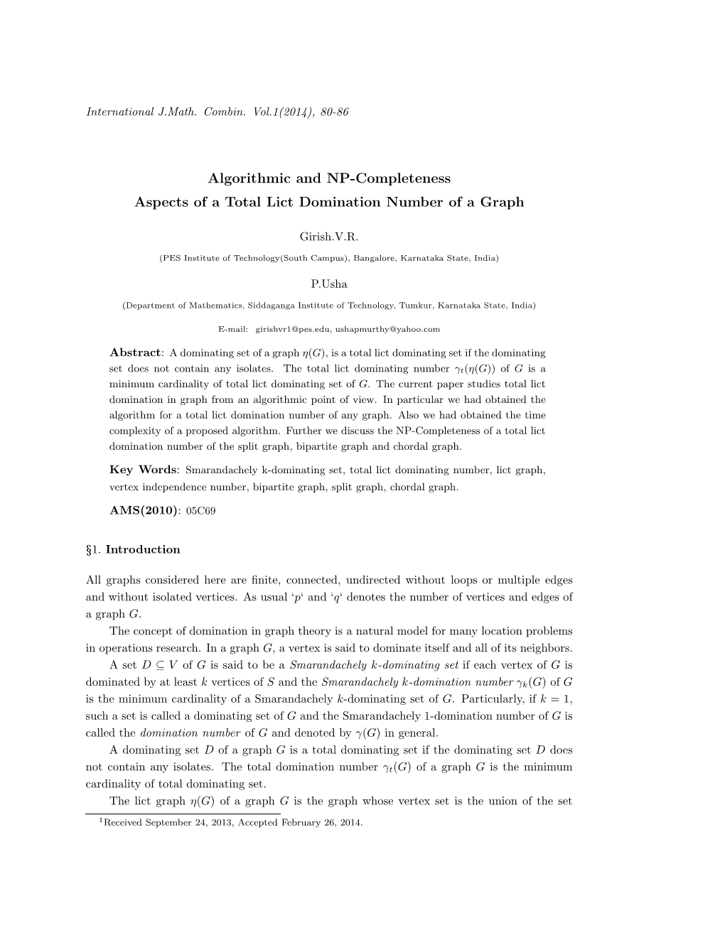 Algorithmic and NP-Completeness Aspects of a Total Lict Domination Number of a Graph