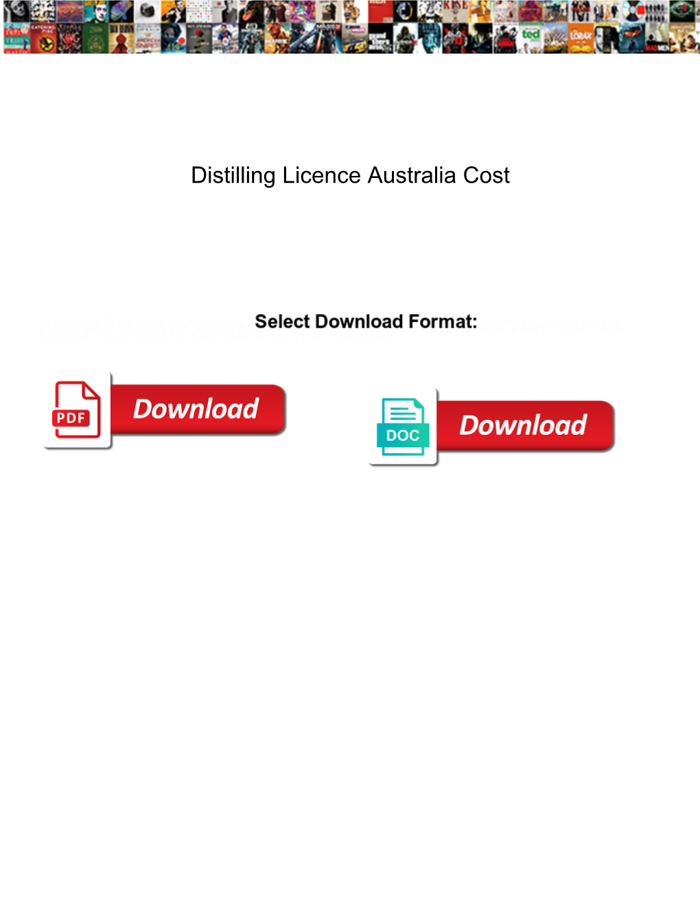 Distilling Licence Australia Cost