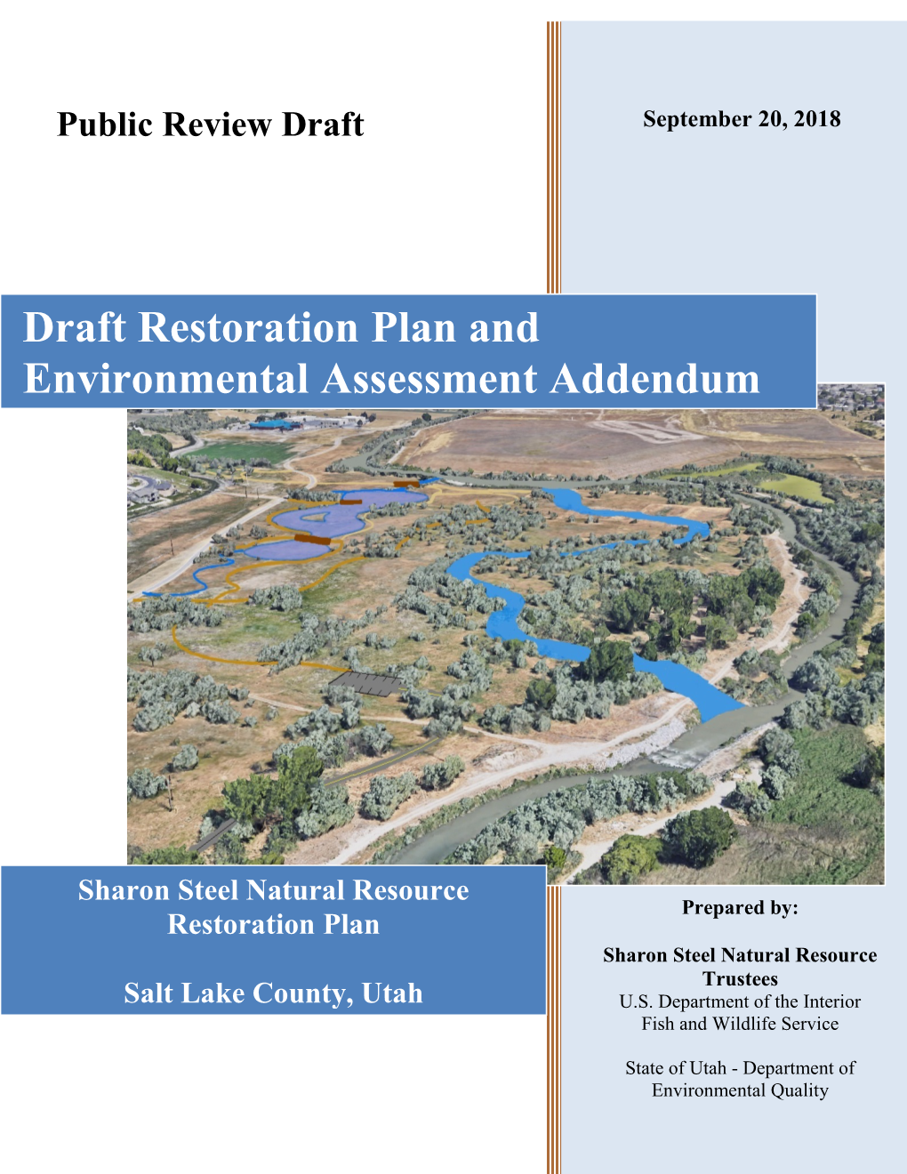 Draft Restoration Plan and Environmental Assessment Addendum