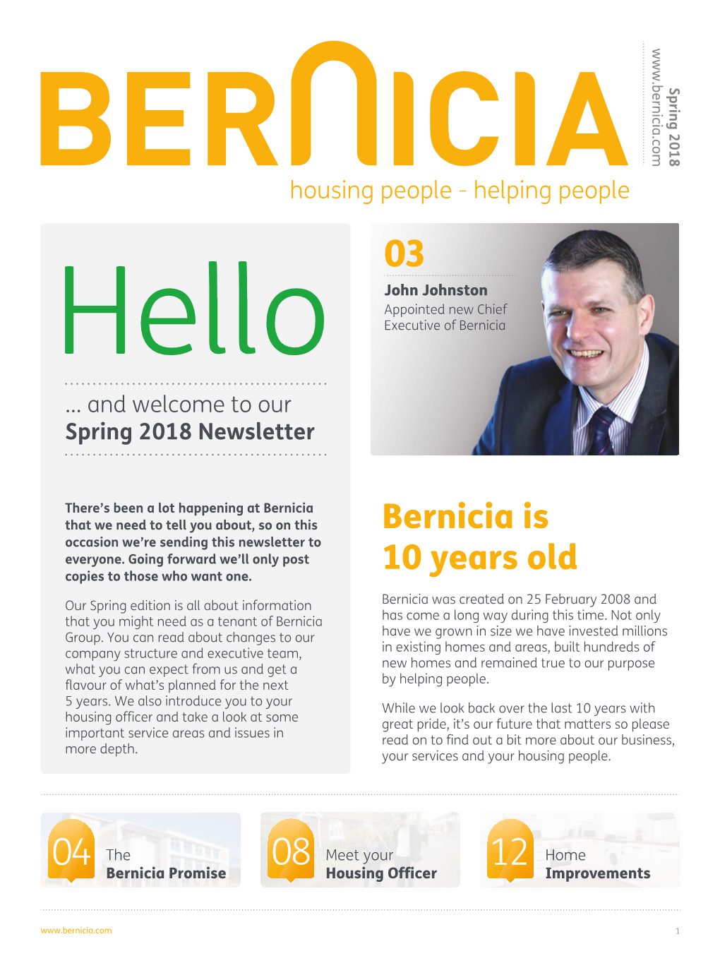 Bernicia Is 10 Years