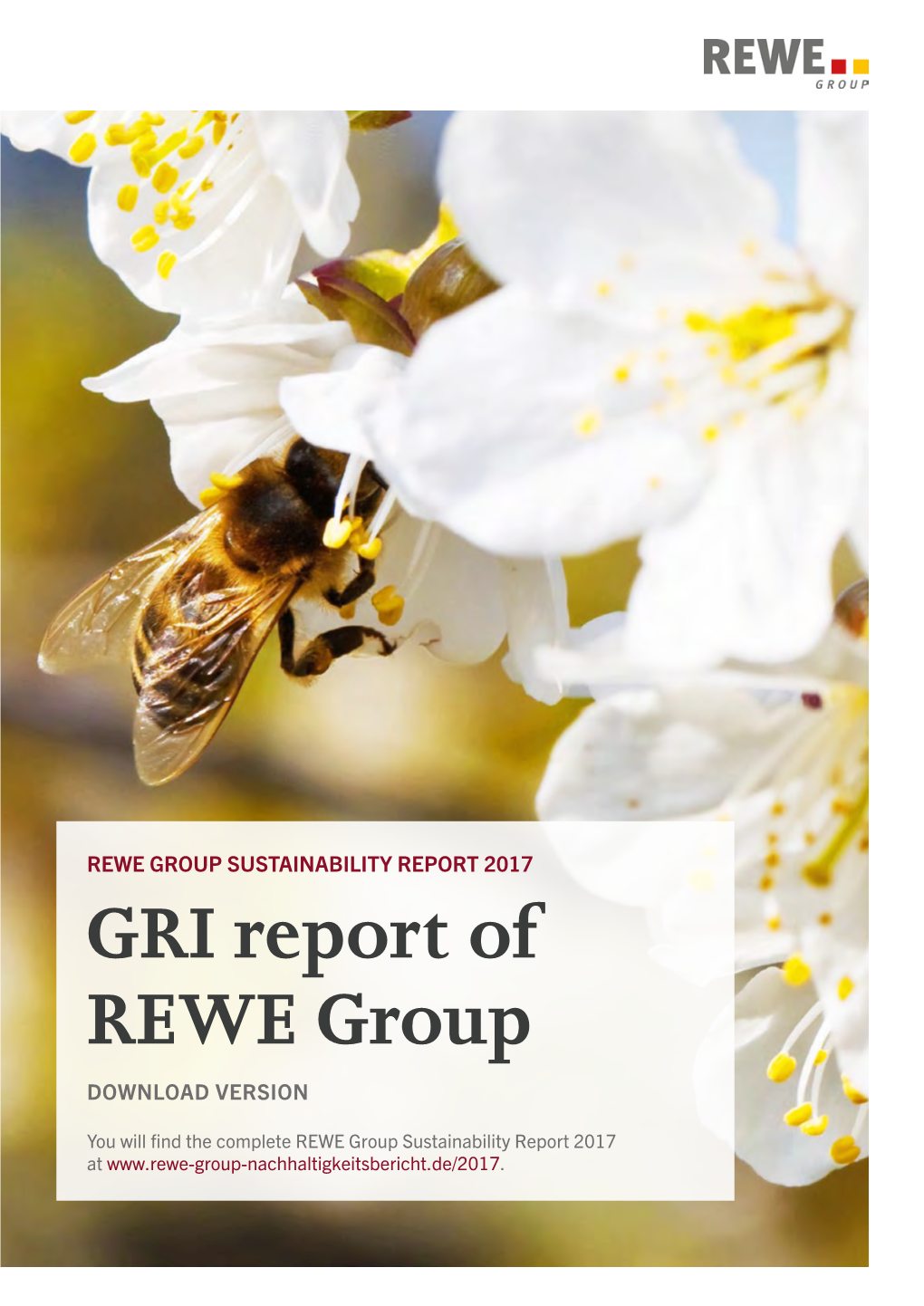GRI Report of REWE Group DOWNLOAD VERSION