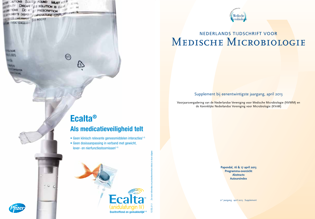 Ecalta® Als Medicatieveiligheid Telt