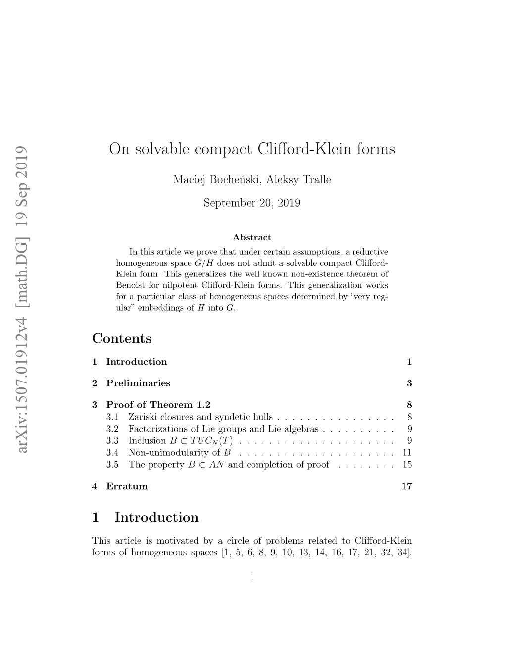 On Solvable Compact Clifford-Klein Forms